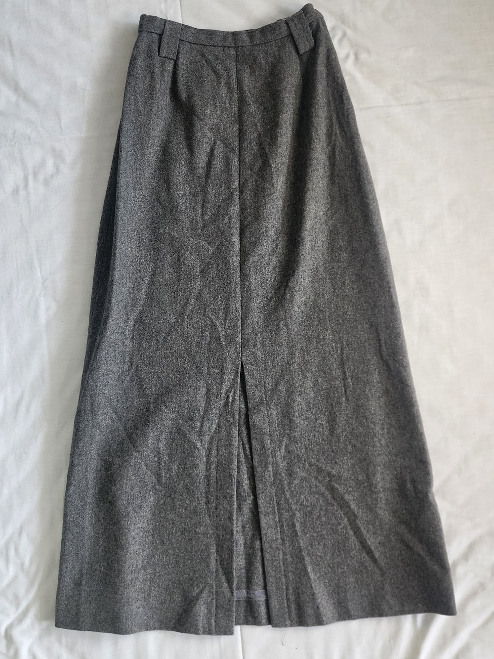 Prestige of Boston Long Grey Skirt  Womens Size 8 Vintage 60s-70s Gray
